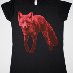 THE PRODIGY FOX / THE DAY IS MY ENEMY 2015 NEW BLACK LADY T-SHIRT