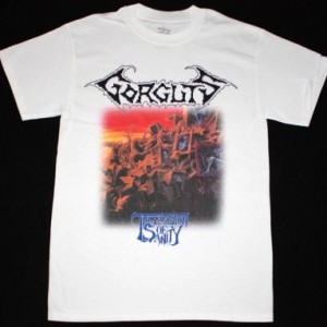 GORGUTS THE EROSION OF SANITY'93 NEW WHITE T-SHIRT