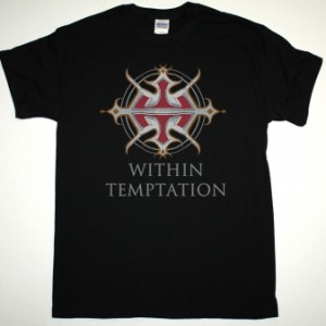 WITHIN TEMPTATION LOGO NEW BLACK T-SHIRT