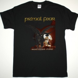 PRIMAL FEAR NUCLEAR FIRE NEW BLACK T-SHIRT