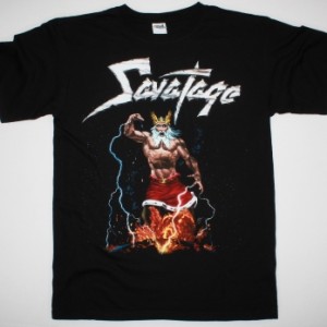 SAVATAGE TOTAL DEVASTATION NEW BLACK T-SHIRT