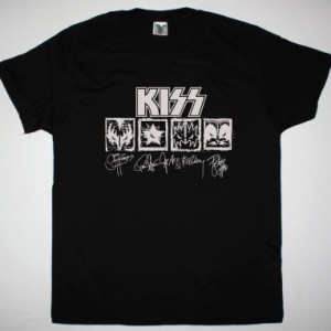 KISS SYMBOLS NEW BLACK T-SHIRT