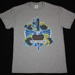BON JOVI WHAT ABOUT NOW BECAUSE WE CAN 2013 TOUR EUROPE NEW SPORT GREY T-SHIRT