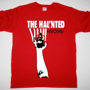 THE HAUNTED REVOLVER NEW RED T-SHIRT