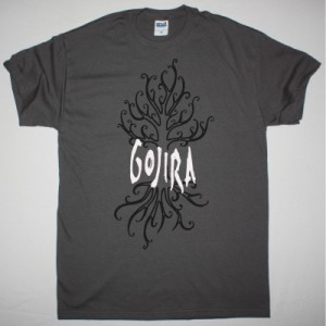 GOJIRA THE LINK ALIVE NEW GREY CHARCOAL T SHIRT