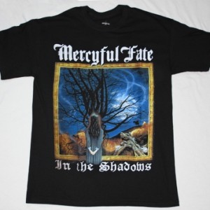 MERCYFUL FATE IN THE SHADOWS NEW BLACK T-SHIRT