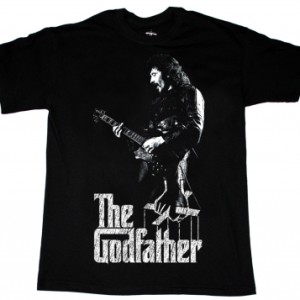 BLACK SABBATH TONY IOMMI THE GODFATHER NEW BLACK T-SHIRT