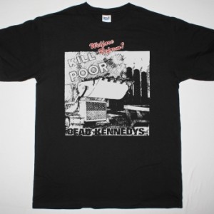 DEAD KENNEDYS KILL THE POOR NEW BLACK T-SHIRT