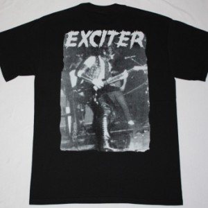 EXCITER LONG LIVE THE LOUD'85 NEW BLACK T-SHIRT