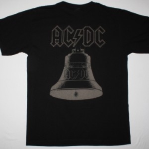 AC DC HELL'S BELLS AC/DC  NEW BLACK T-SHIRT