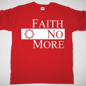 FAITH NO MORE CLASSIC LOGO NEW RED T-SHIRT