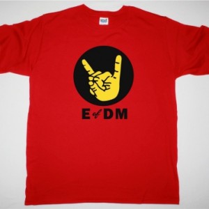 EAGLES OF DEATH METAL HAND ICON NEW RED TSHIRT