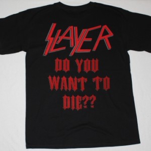 SLAYER SKULLS NEW BLACK T-SHIRT