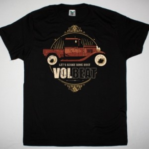 VOLBEAT LET'S SHAKE SOME DUST NEW BLACK T-SHIRT