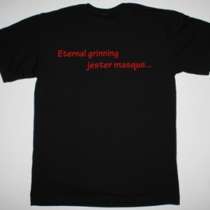 IN FLAMES THE JESTER RACE NEW BLACK T-SHIRT