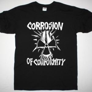 CORROSION OF CONFORMITY EYE FOR AN EYE SKULL NEW BLACK T-SHIRT