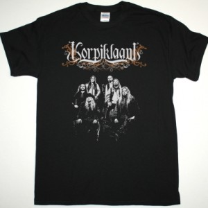 KORPIKLAANI BAND NEW BLACK T-SHIRT