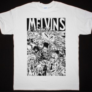 MELVINS TOUR TEE NEW WHITE T SHIRT