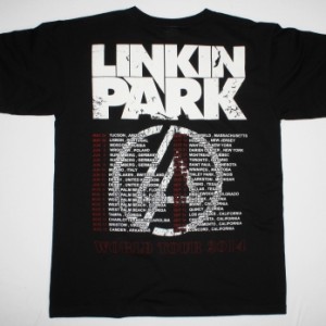 LINKIN PARK CARNIVORES TOUR 2014 NEW BLACK T-SHIRT