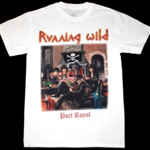 RUNNING WILD PORT ROYAL'88 NEW WHITE T-SHIRT
