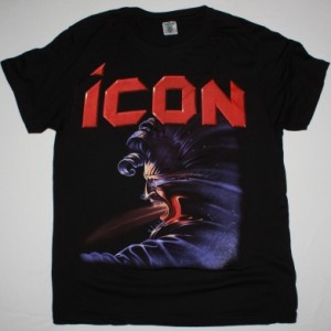 ICON ICON 1984 NEW BLACK T SHIRT