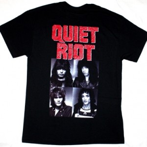 QUIET RIOT METAL HEALTH '83 NEW BLACK T-SHIRT
