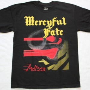 MERCYFUL FATE MELISSA'83 NEW BLACK T-SHIRT