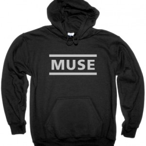 MUSE LOGO NEW BLACK HOODIE