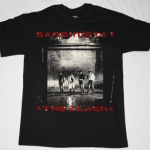 THE CLASH SANDINISTA! 80 NEW BLACK T-SHIRT