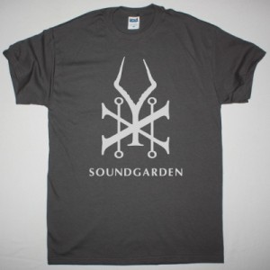 SOUNDGARDEN KING ANIMAL LOGO NEW GREY CHARCOAL T SHIRT