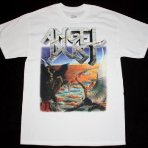 ANGEL DUST INTO THE DARK PAST'86 NEW WHITE T-SHIRT