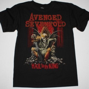 AVENGED SEVENFOLD HAIL TO THE KING 2013 NEW BLACK T-SHIRT