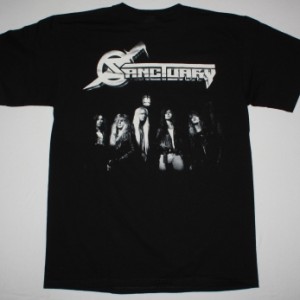 SANCTUARY REFUGE DENIED NEW BLACK T-SHIRT