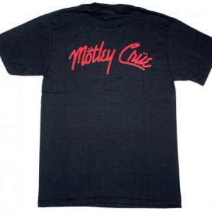 MOTLEY CRUE GIRLS GIRLS GIRLS '87  NEW BLACK T-SHIRT