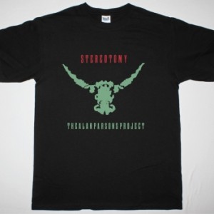 THE ALAN PARSONS PROJECT STEREOTOMY NEW BLACK T-SHIRT