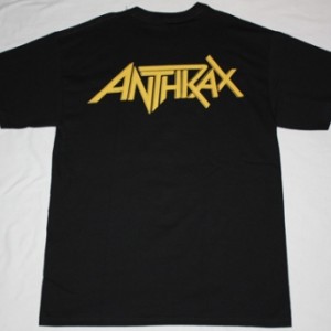 ANTHRAX AMONG THE LIVING'87 NEW BLACK T-SHIRT