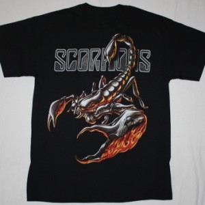 SCORPIONS GIANT SCORPION NEW BLACK T-SHIRT