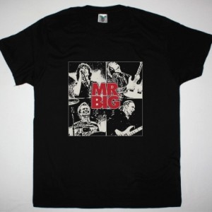 MR BIG LIVE NEW BLACK T-SHIRT