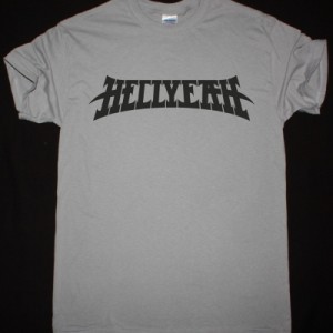 HELLYEAH LOGO NEW LIGHT GREY T-SHIRT
