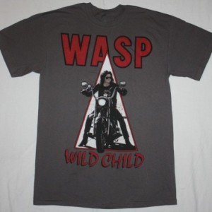 W.A.S.P. WILD CHILD'85 NEW GREY T-SHIRT