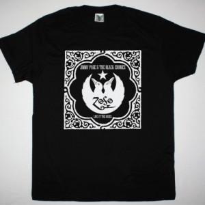 JIMMY PAGE AND THE BLACK CROWES NEW BLACK T-SHIRT