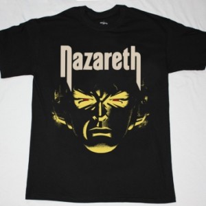 NAZARETH HOT TRACKS'73-76 NEW BLACK T-SHIRT