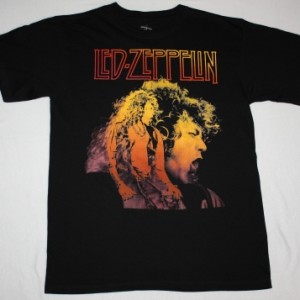 LED ZEPPELIN ROBERT PLANT NEW BLACK T-SHIRT