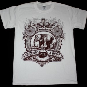 SYSTEM OF A DOWN ELEPHANT NEW WHITE T-SHIRT