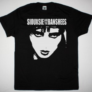 SIOUXSIE AND THE BANSHEES FACE TO FACE NEW BLACK TSHIRT