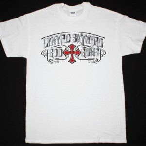 LYNYRD SKYNYRD GOD N GUNS NEW WHITE T-SHIRT