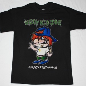 UGLY KID JOE AS UGLY AS THEY WANNA BE'91 BLACK T-SHIRT