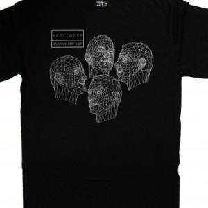 KRAFTWERK MUSIQUE NON STOP ROBOTS NEW RARE T-SHIRT