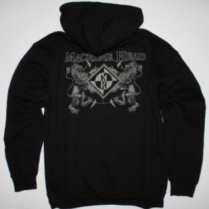 MACHINE HEAD BLOODSTONE AND DIAMONDS NEW BLACK HOODIE