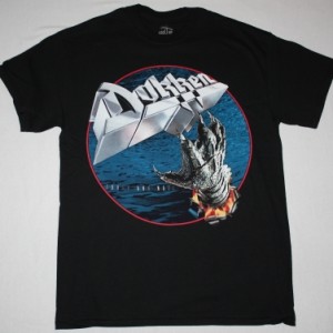 DOKKEN TOOTH AND NAIL NEW BLACK  T-SHIRT
